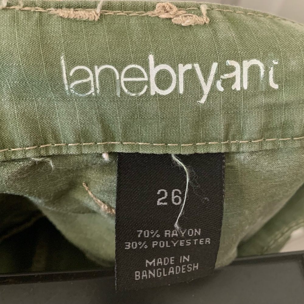 Green Lane Bryant size 26 cuffed pants - Picture 4 of 6
